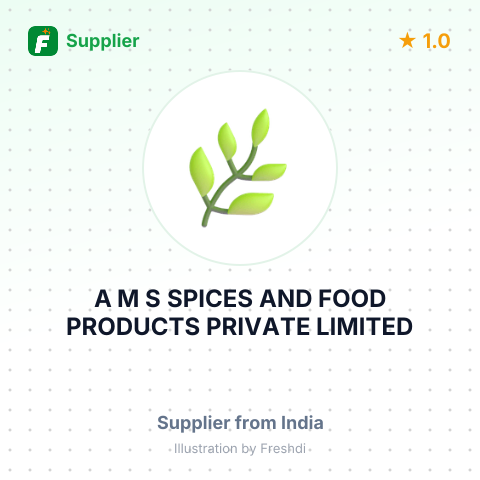 A M S SPICES AND FOOD PRODUCTS PRIVATE LIMITED – summary card, no photo uploaded yet