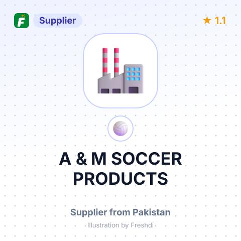 A & M SOCCER PRODUCTS – summary card, no photo uploaded yet