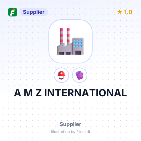 A M Z INTERNATIONAL – summary card, no photo uploaded yet