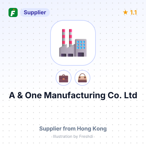 A & One Manufacturing Co. Ltd – summary card, no photo uploaded yet