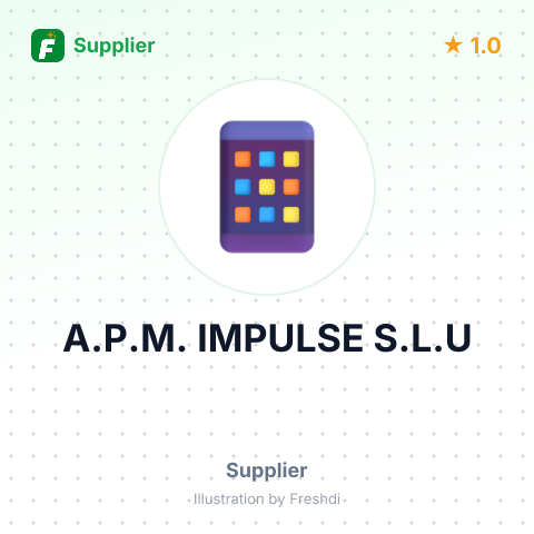 A.P.M. IMPULSE S.L.U – summary card, no photo uploaded yet