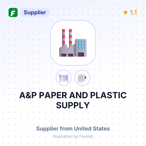 A&P PAPER AND PLASTIC SUPPLY – summary card, no photo uploaded yet