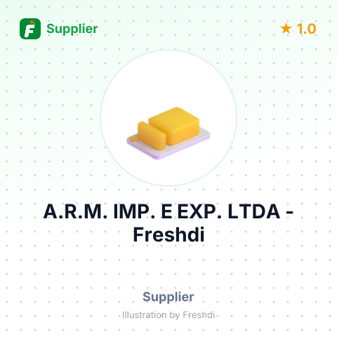 A.R.M. IMP. E EXP. LTDA – summary card, no photo uploaded yet