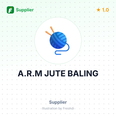 A.R.M JUTE BALING – summary card, no photo uploaded yet