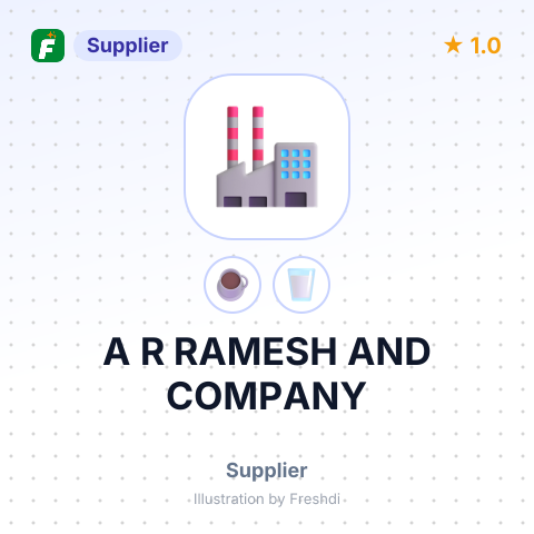 A R RAMESH AND COMPANY – summary card, no photo uploaded yet