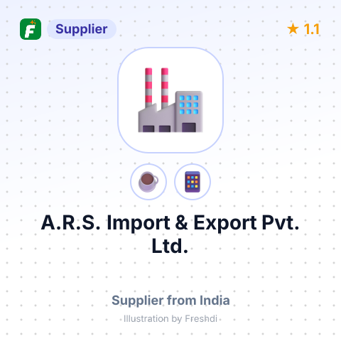A.R.S. Import & Export Pvt. Ltd.  – summary card, no photo uploaded yet