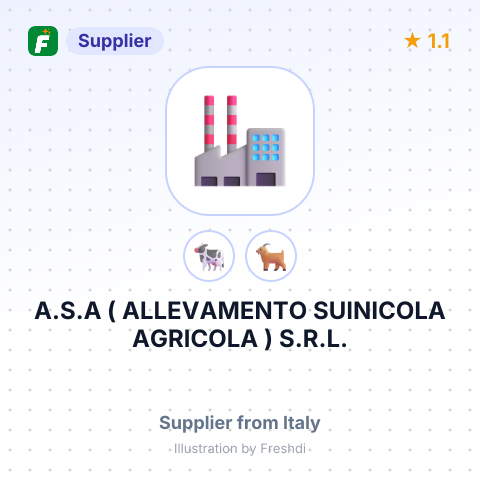 A.S.A ( ALLEVAMENTO SUINICOLA AGRICOLA ) S.R.L. – summary card, no photo uploaded yet