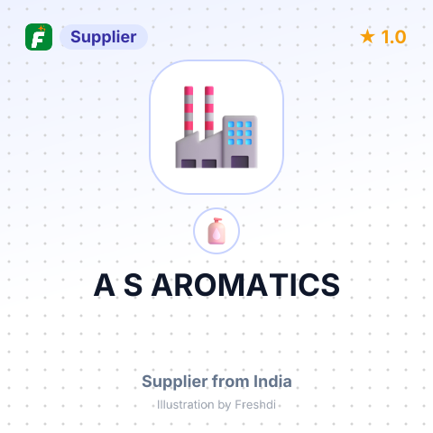 A S AROMATICS – summary card, no photo uploaded yet