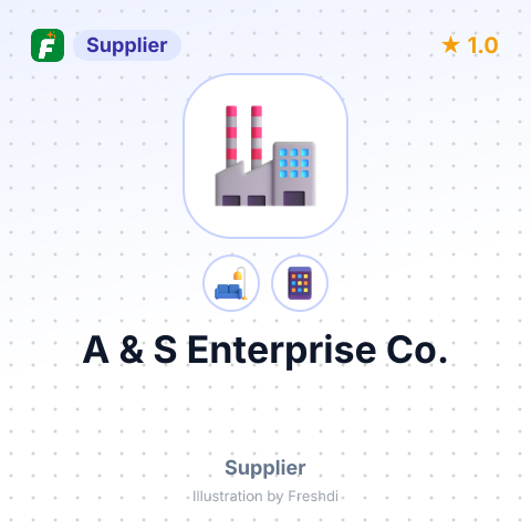 A & S Enterprise Co. – summary card, no photo uploaded yet
