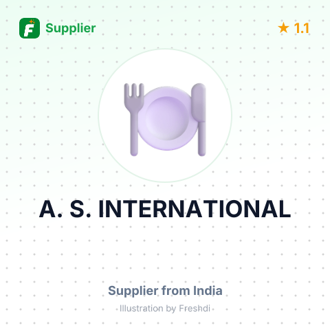 A. S. INTERNATIONAL – summary card, no photo uploaded yet