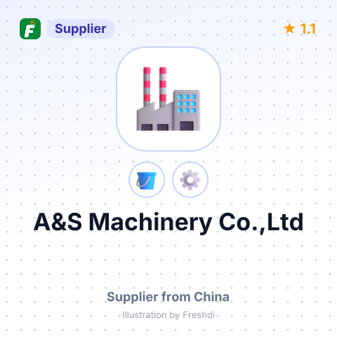 A&S Machinery Co.,Ltd – summary card, no photo uploaded yet