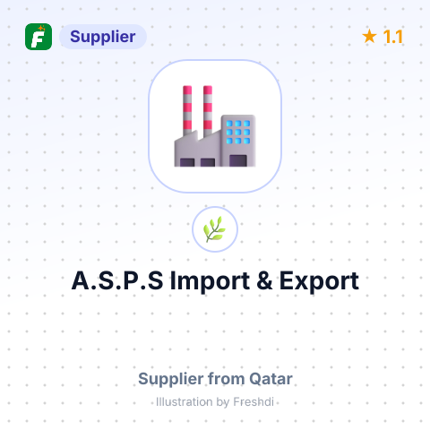 A.S.P.S Import & Export  – summary card, no photo uploaded yet