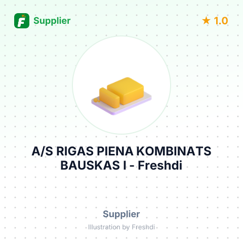 A/S RIGAS PIENA KOMBINATS BAUSKAS I – summary card, no photo uploaded yet