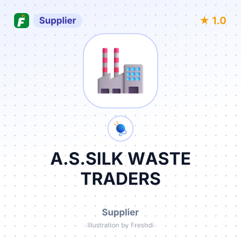 A.S.SILK WASTE TRADERS – summary card, no photo uploaded yet