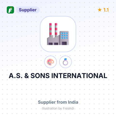 A.S. & SONS INTERNATIONAL – summary card, no photo uploaded yet