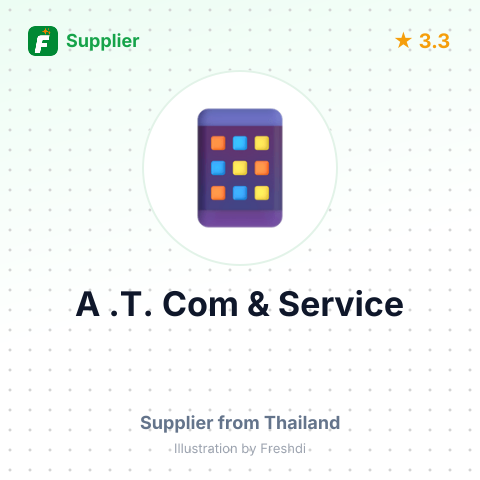 A .T. Com & Service  – summary card, no photo uploaded yet