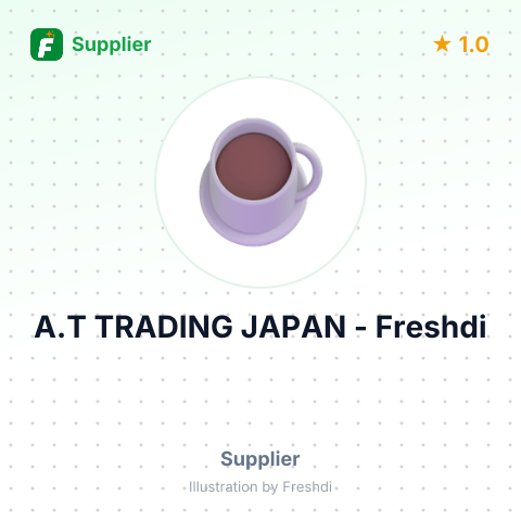 A.T TRADING JAPAN – summary card, no photo uploaded yet