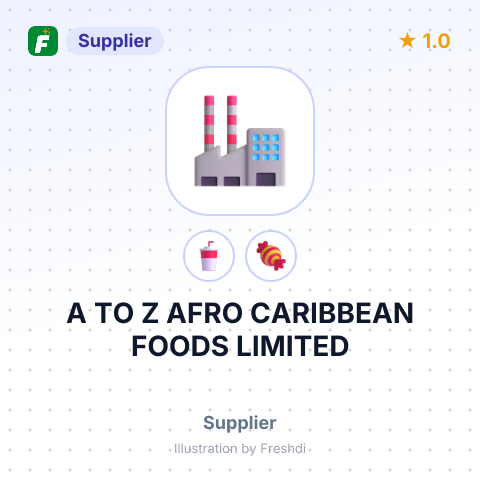 A TO Z AFRO CARIBBEAN FOODS LIMITED – summary card, no photo uploaded yet