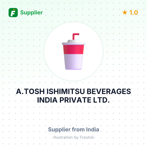 A.TOSH ISHIMITSU BEVERAGES INDIA PRIVATE LTD. – summary card, no photo uploaded yet