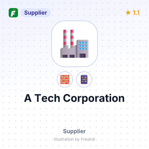 A Tech Corporation – summary card, no photo uploaded yet
