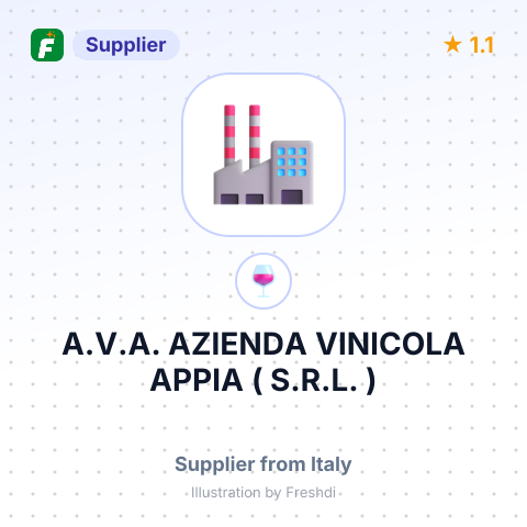 A.V.A. AZIENDA VINICOLA APPIA ( S.R.L. ) – summary card, no photo uploaded yet