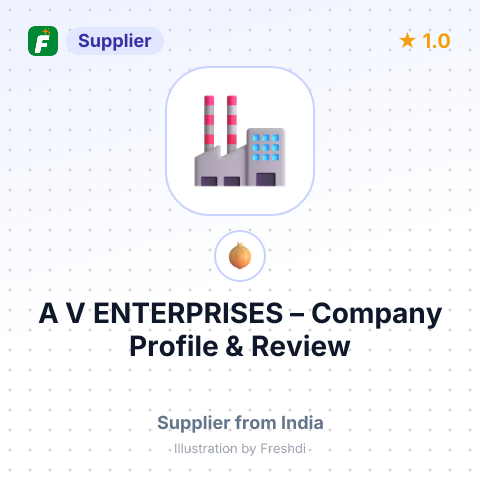 A V ENTERPRISES – summary card, no photo uploaded yet