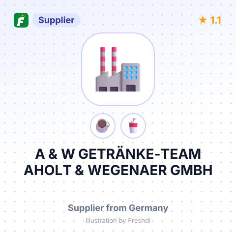 A & W GETRÄNKE-TEAM AHOLT & WEGENAER GMBH – summary card, no photo uploaded yet