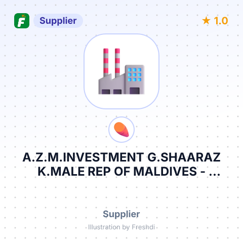 A.Z.M.INVESTMENT G.SHAARAZ K.MALE REP OF MALDIVES – summary card, no photo uploaded yet