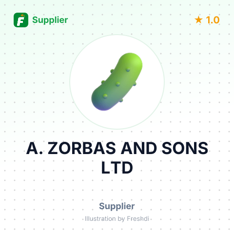 A. ZORBAS AND SONS LTD – summary card, no photo uploaded yet