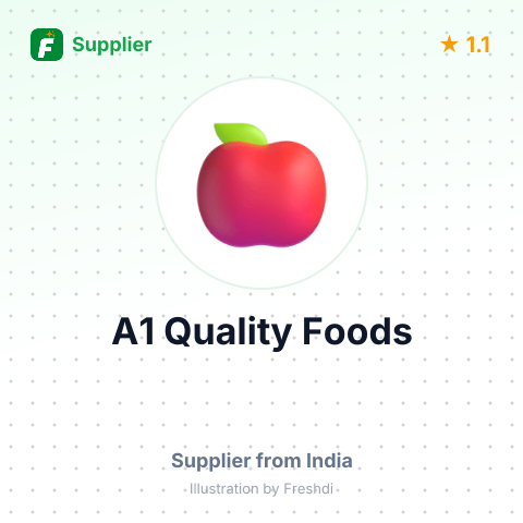 A1 Quality Foods  – summary card, no photo uploaded yet
