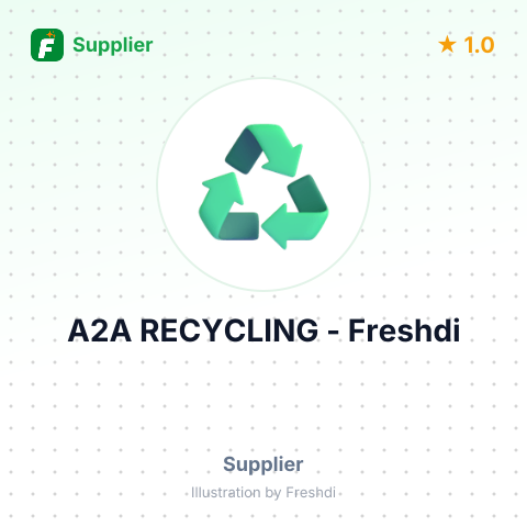 A2A RECYCLING – summary card, no photo uploaded yet