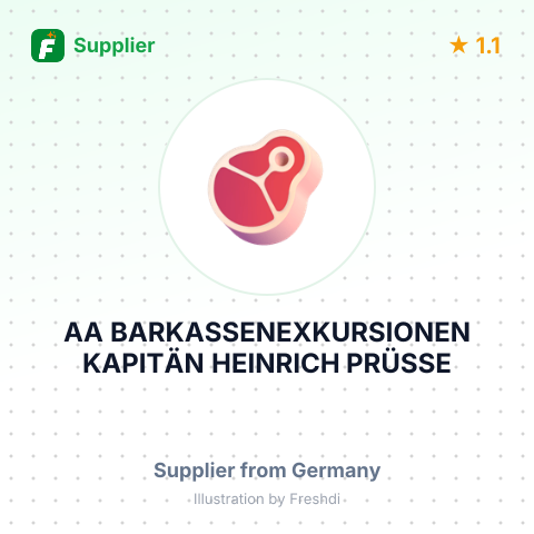 AA BARKASSENEXKURSIONEN KAPITÄN HEINRICH PRÜSSE – summary card, no photo uploaded yet