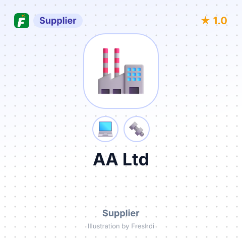 AA Ltd – summary card, no photo uploaded yet