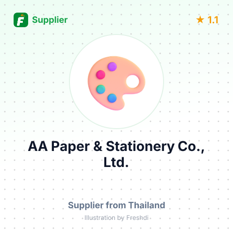 AA Paper & Stationery Co., Ltd. – summary card, no photo uploaded yet