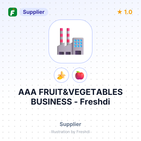 AAA FRUIT&VEGETABLES BUSINESS – summary card, no photo uploaded yet