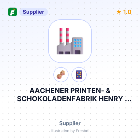 AACHENER PRINTEN- & SCHOKOLADENFABRIK HENRY LAMBERTZ GMBH & CO. KG – summary card, no photo uploaded yet