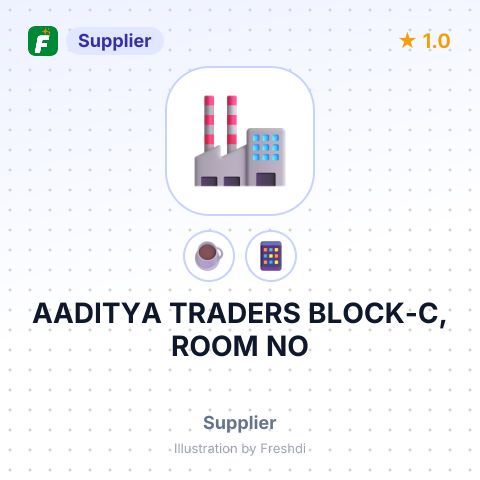 AADITYA TRADERS BLOCK-C, ROOM NO – summary card, no photo uploaded yet