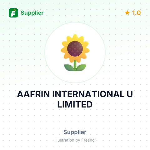 AAFRIN INTERNATIONAL U LIMITED – summary card, no photo uploaded yet