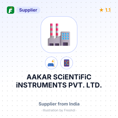 AAKAR SCiENTiFiC iNSTRUMENTS PVT. LTD. – summary card, no photo uploaded yet