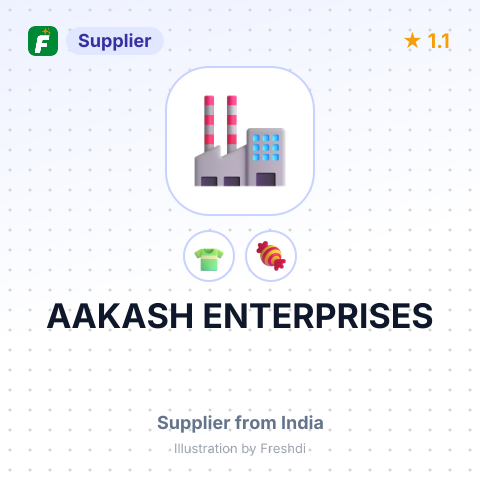 AAKASH ENTERPRISES – summary card, no photo uploaded yet
