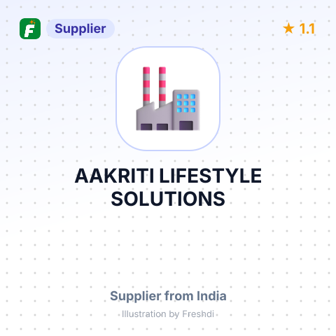 AAKRITI LIFESTYLE SOLUTIONS – summary card, no photo uploaded yet