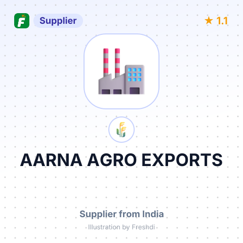 AARNA AGRO EXPORTS – summary card, no photo uploaded yet