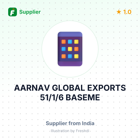AARNAV GLOBAL EXPORTS 51/1/6 BASEME – summary card, no photo uploaded yet