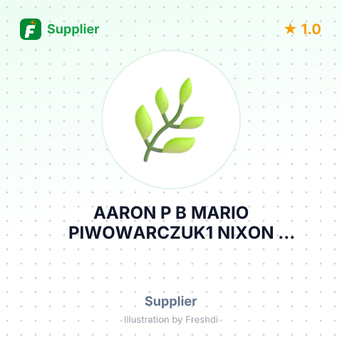 AARON P B MARIO PIWOWARCZUK1 NIXON LANEEDISON, NJ – summary card, no photo uploaded yet