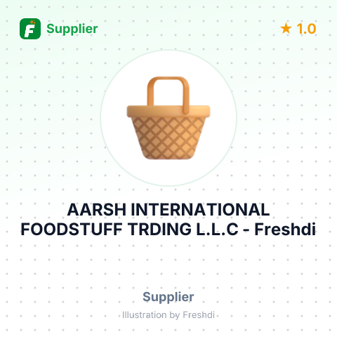 AARSH INTERNATIONAL FOODSTUFF TRDING L.L.C – summary card, no photo uploaded yet