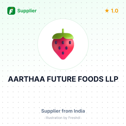 AARTHAA FUTURE FOODS LLP – summary card, no photo uploaded yet
