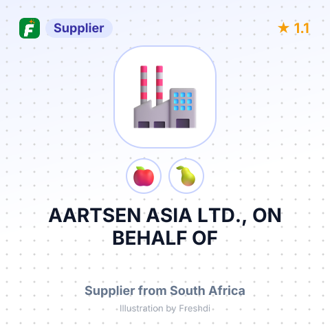 AARTSEN ASIA LTD., ON BEHALF OF – summary card, no photo uploaded yet