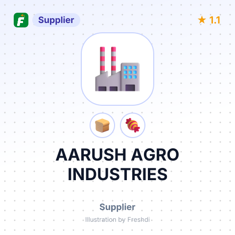 AARUSH AGRO INDUSTRIES – summary card, no photo uploaded yet
