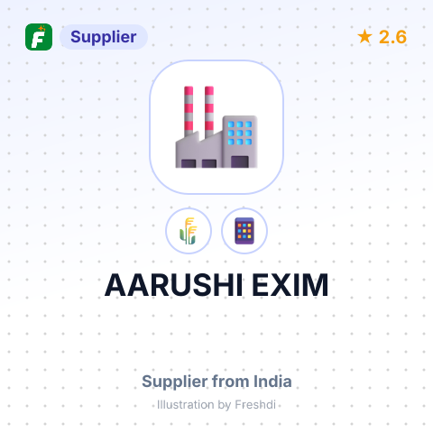 AARUSHI EXIM – summary card, no photo uploaded yet
