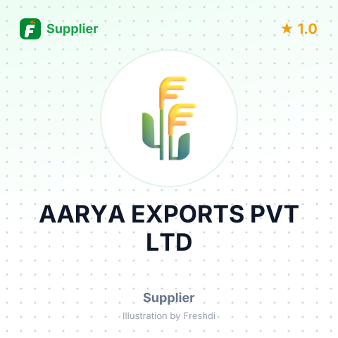 AARYA EXPORTS PVT LTD – summary card, no photo uploaded yet